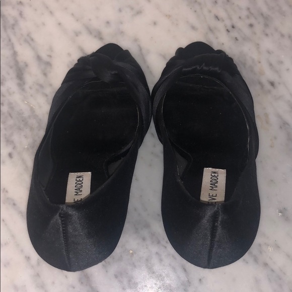 Steve Madden Satin Peep Toe Pumps - Picture 7 of 8